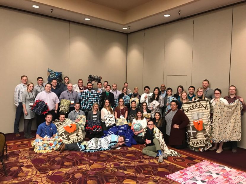ASCE Multi-Region Leadership Conference, Younger Members, Community Project, Blankets for Children - 2018